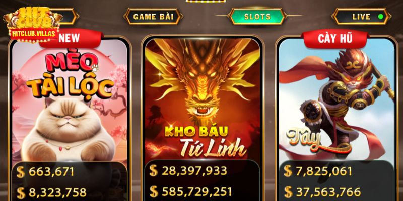 Link tải Hitclub để chơi game slot với những tựa game độc đáo